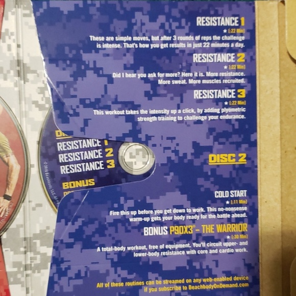 Beachbody workout video - Picture 4 of 4